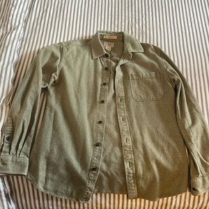 LL Bean Heavy Button-Up